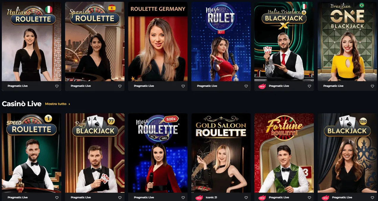 Boomerang Casino Live Casino 4